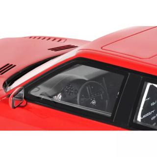 AUDI 80 COUPE PRIOR DESIGN RED 2021 Project Cars OttO mobile 1:18 Resinemodell (Türen, Motorhaube... nicht zu öffnen!)